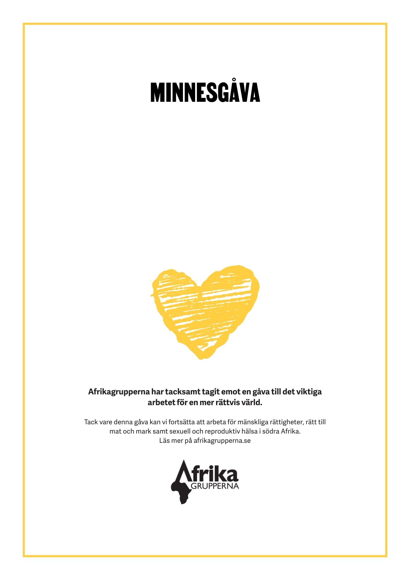 Minnesblad hjärta
