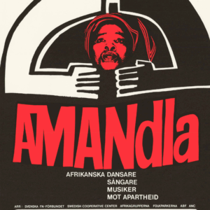amandla Jubileumsaffisch Amandla