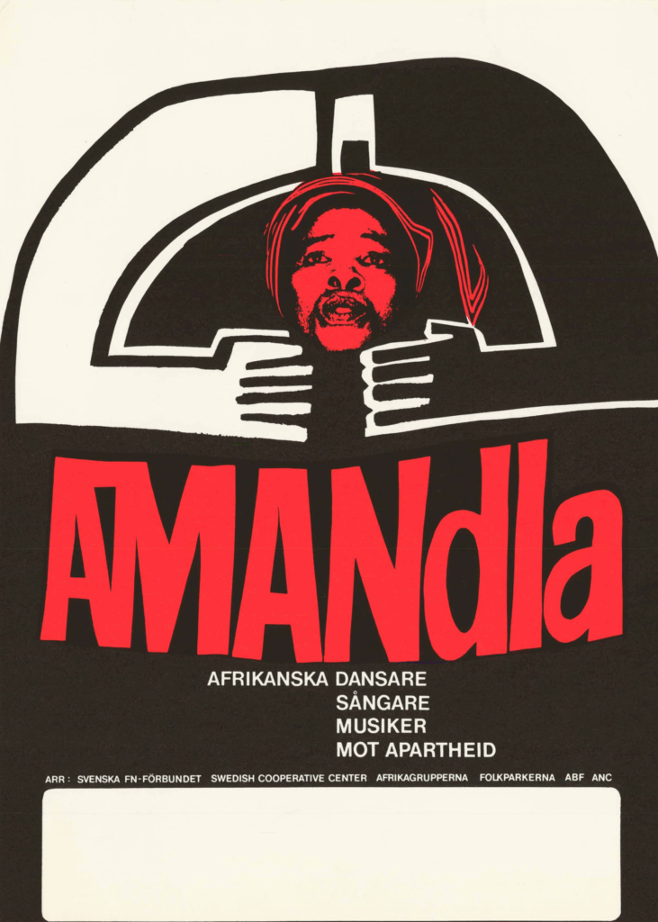 Jubileumsaffisch Amandla
